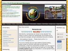 Tablet Screenshot of eldoradobeekeepers.com